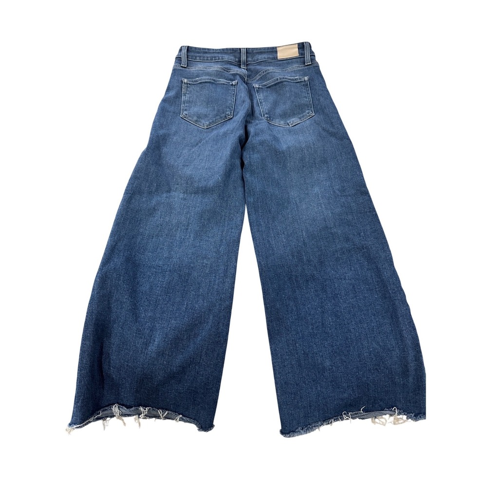 PAIGE Anessa High Rise Wide Leg Jeans Westminster Wash Size 29 - Picture 4 of 12